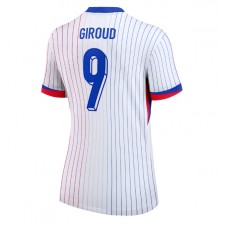 Frankrike Olivier Giroud #9 Bortedrakt Kvinner EM 2024 Kortermet